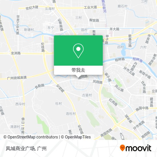 凤城商业广场地图