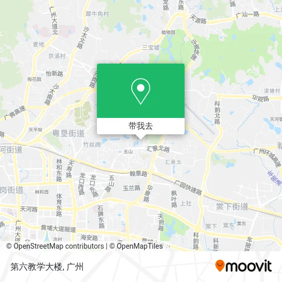 第六教学大楼地图