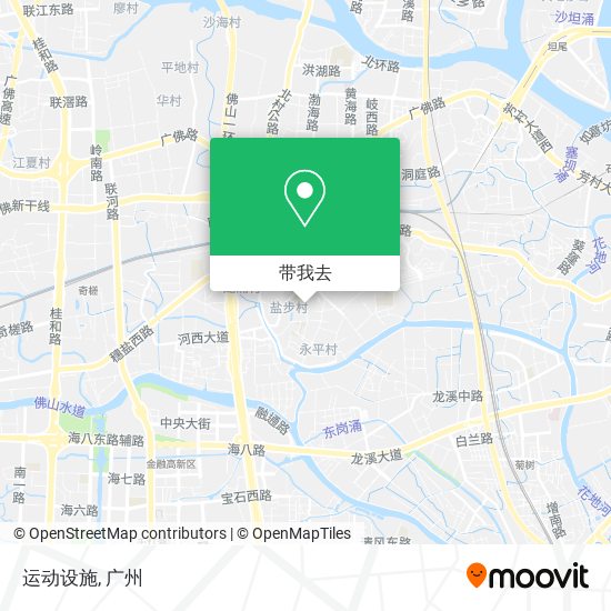运动设施地图