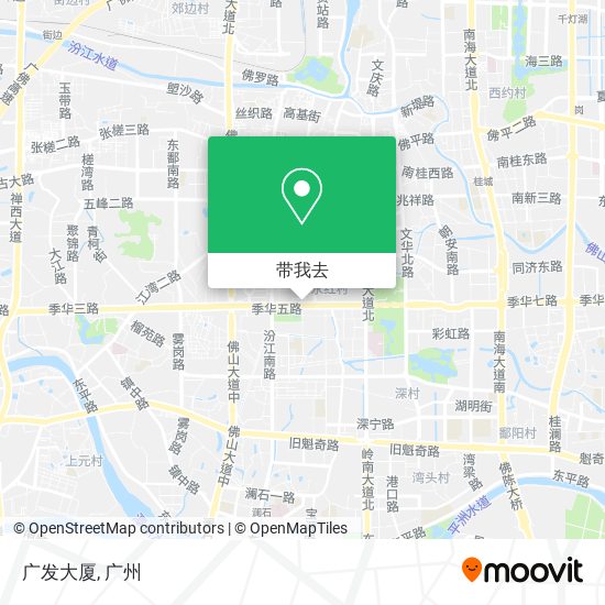 广发大厦地图