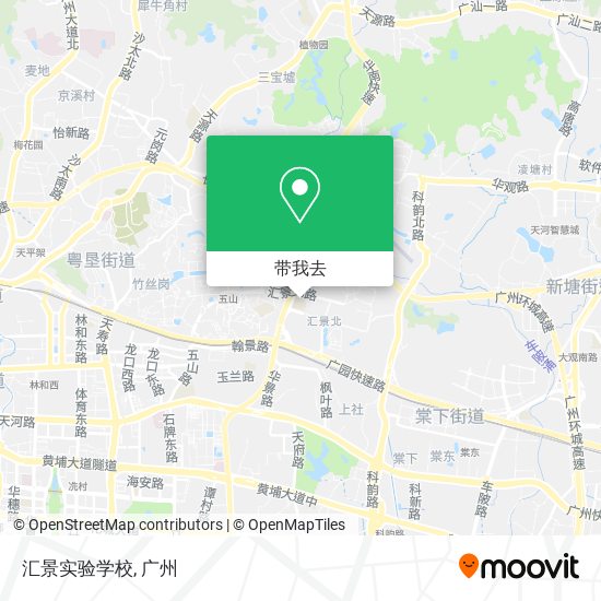 汇景实验学校地图