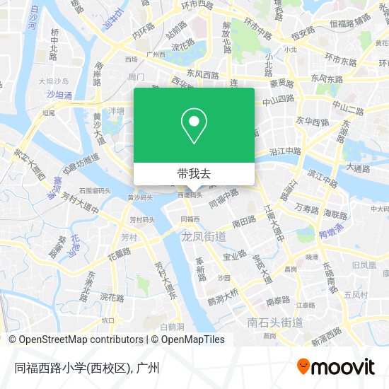 同福西路小学(西校区)地图