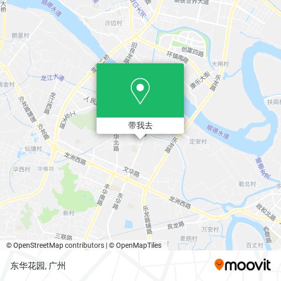 东华花园地图
