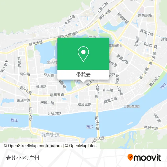 青莲小区地图