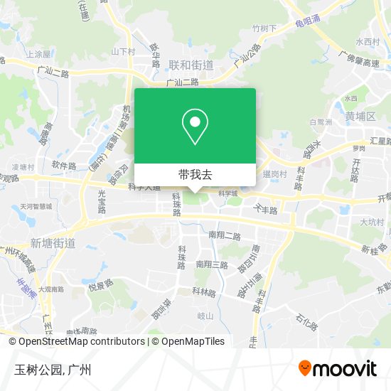 玉树公园地图