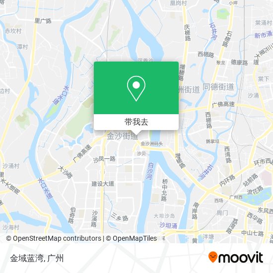 金域蓝湾地图
