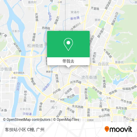 客技站小区 C幢地图