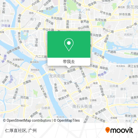 仁厚直社区地图