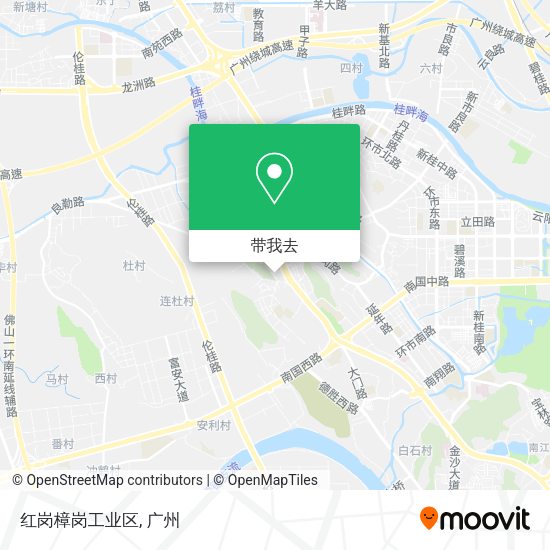 红岗樟岗工业区地图