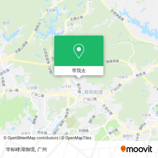 华标峰湖御境地图