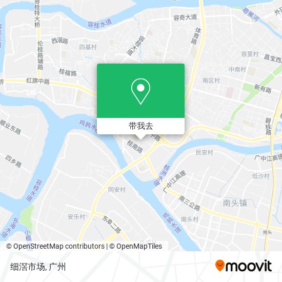 细滘市场地图