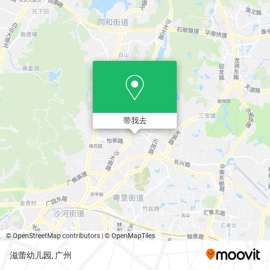 滋蕾幼儿园地图