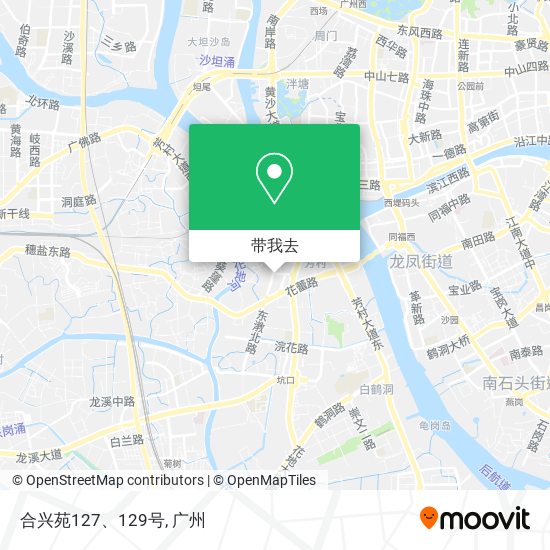 合兴苑127、129号地图