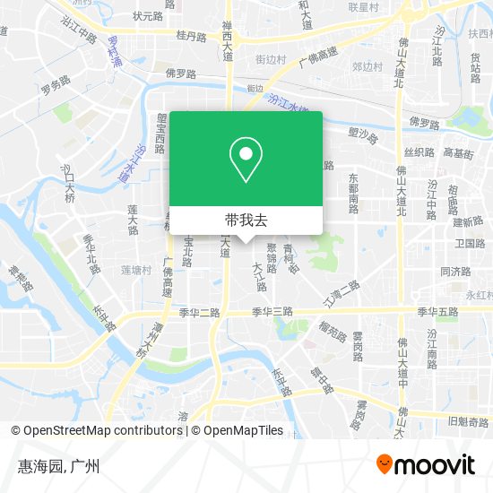 惠海园地图