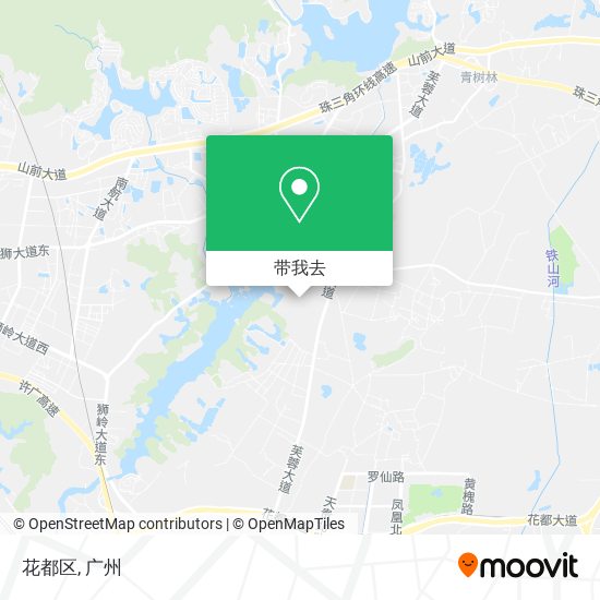 花都区地图