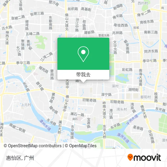 惠怡区地图