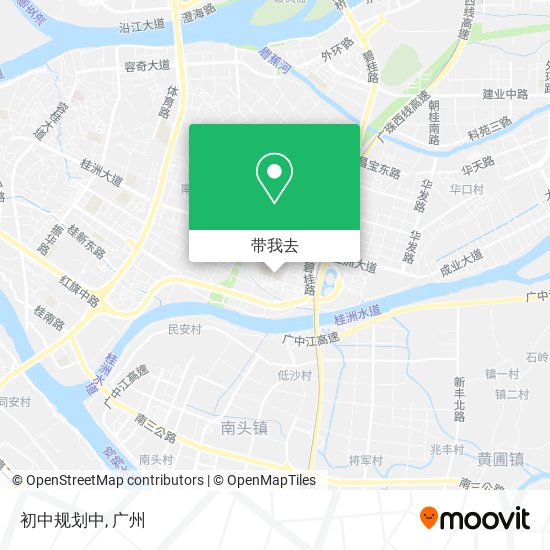 初中规划中地图