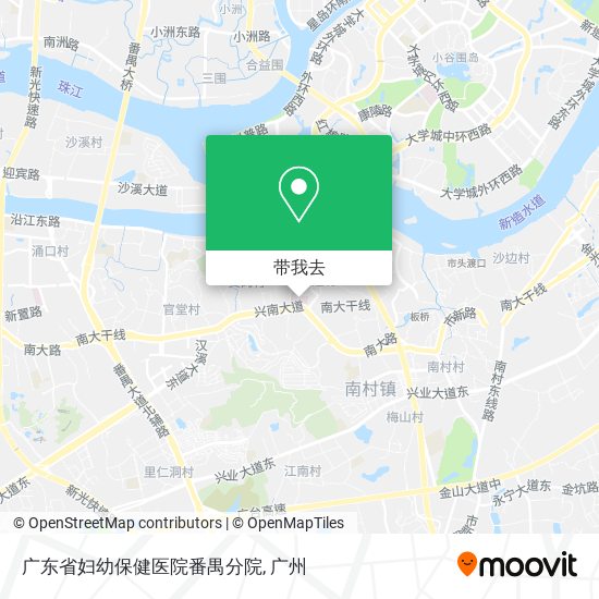 广东省妇幼保健医院番禺分院地图