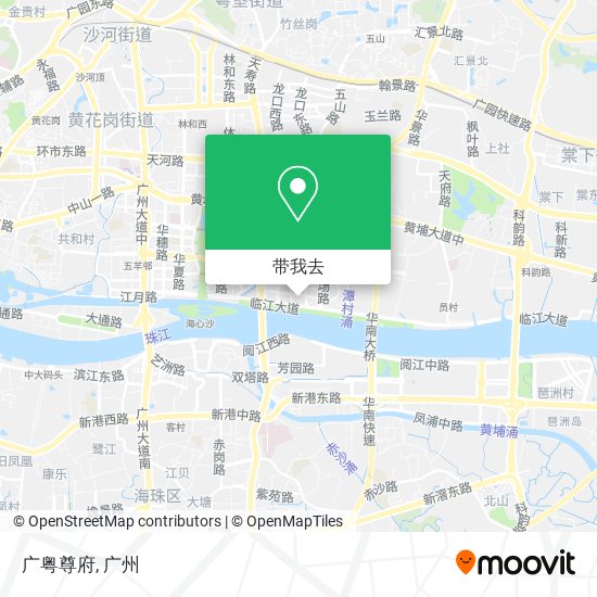 广粤尊府地图