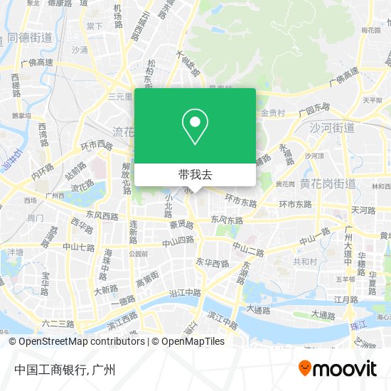 中国工商银行地图