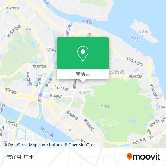 信宜村地图