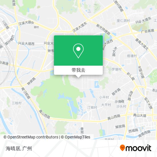 海晴居地图