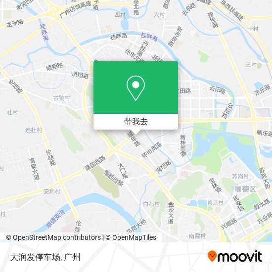 大润发停车场地图
