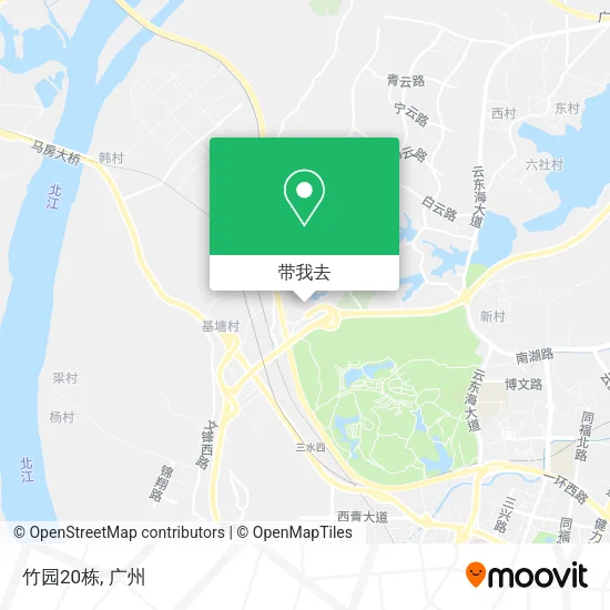 竹园20栋地图