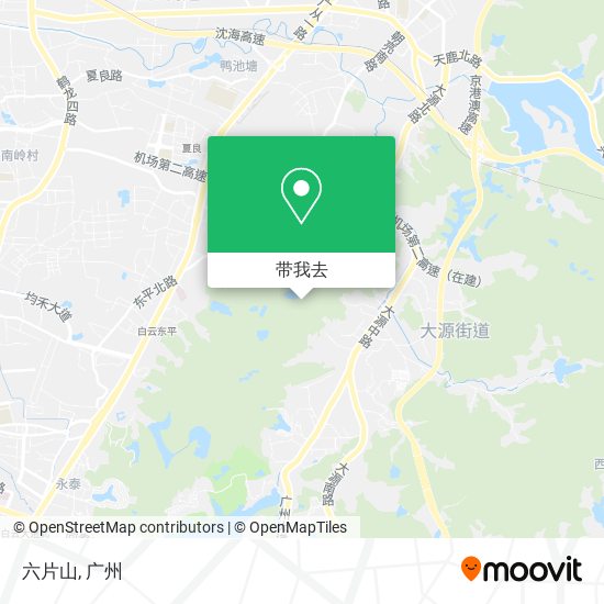 六片山地图