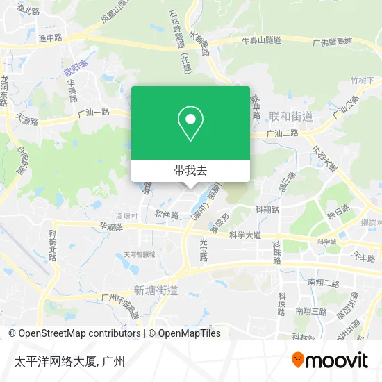 太平洋网络大厦地图