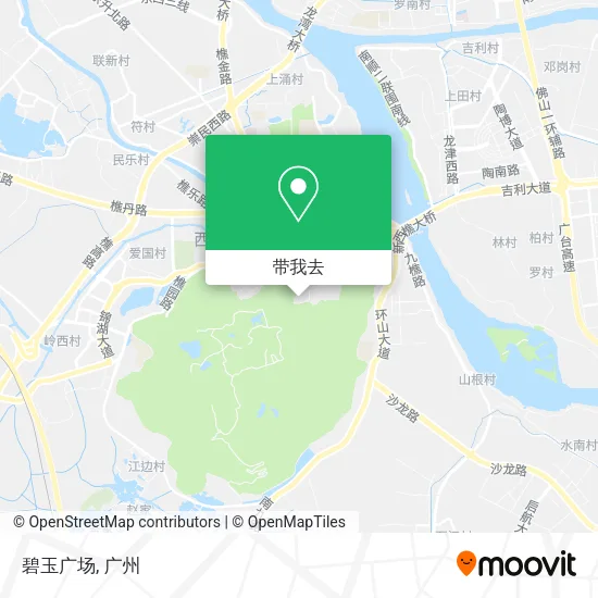 碧玉广场地图