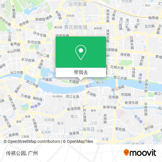 传祺公园地图