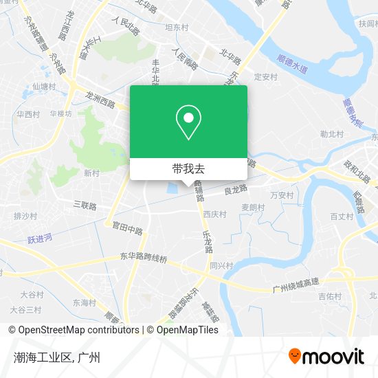 潮海工业区地图
