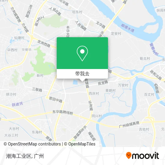 潮海工业区地图