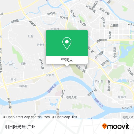 明日阳光居地图
