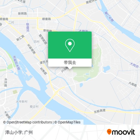 潭山小学地图