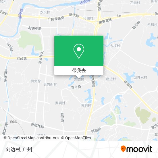 刘边村地图