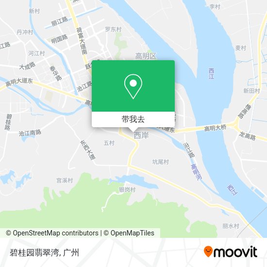 碧桂园翡翠湾地图