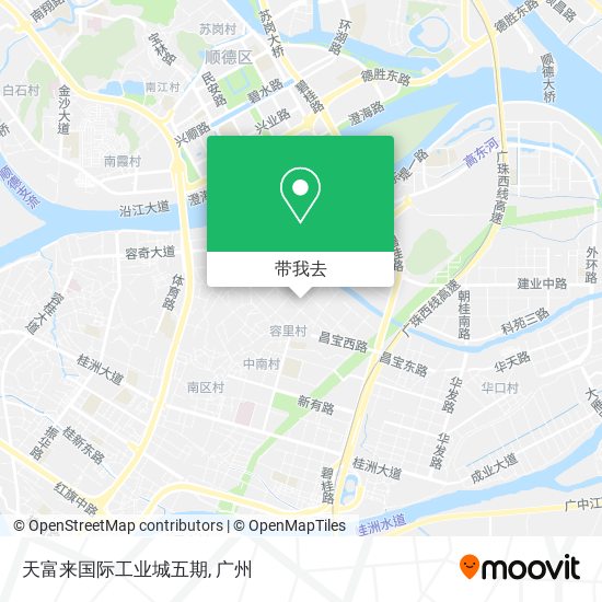 天富来国际工业城五期地图