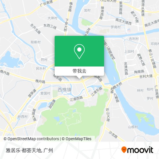 雅居乐·都荟天地地图