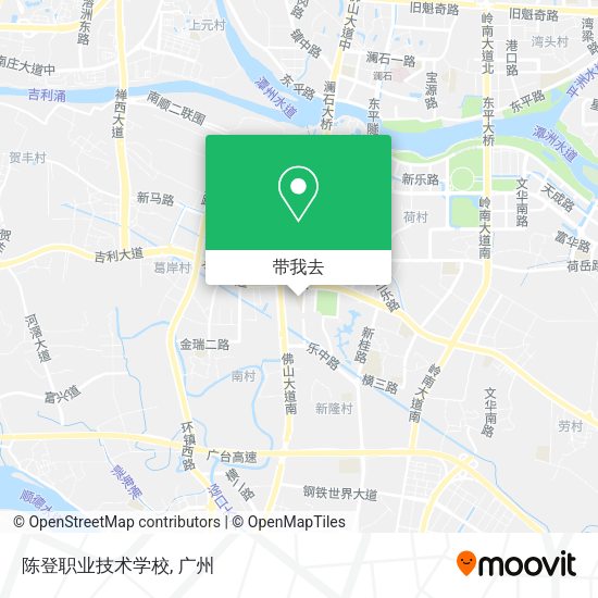 陈登职业技术学校地图