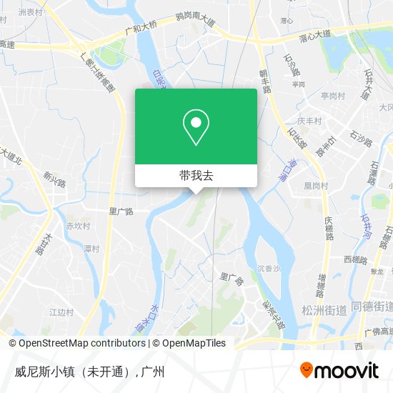 威尼斯小镇（未开通）地图