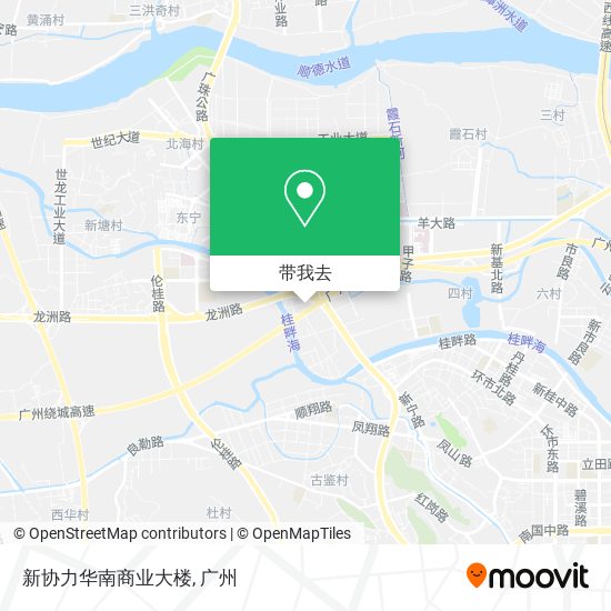 新协力华南商业大楼地图