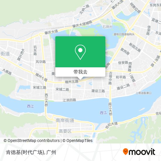 肯德基(时代广场)地图