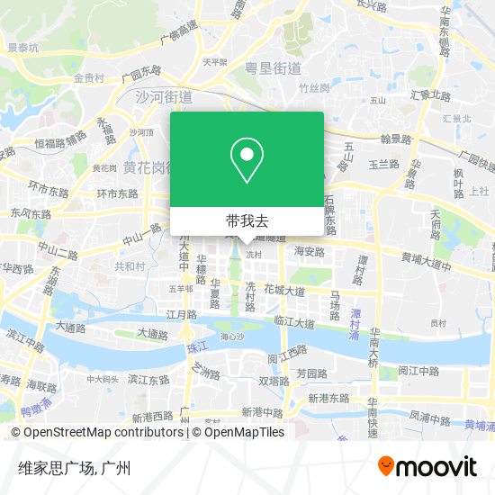 维家思广场地图