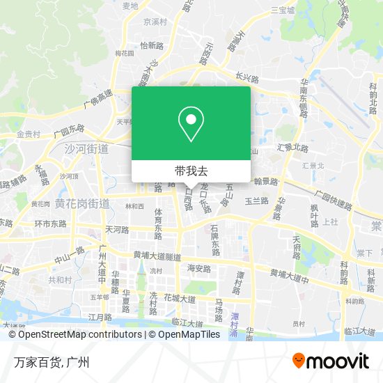 万家百货地图