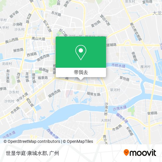 世显华庭·康城水郡地图