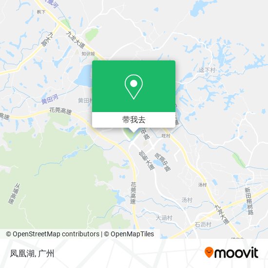 凤凰湖地图