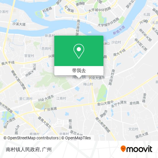 南村镇人民政府地图