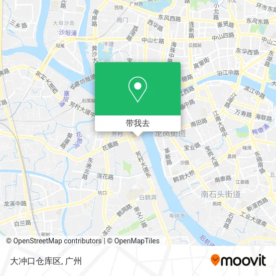大冲口仓库区地图